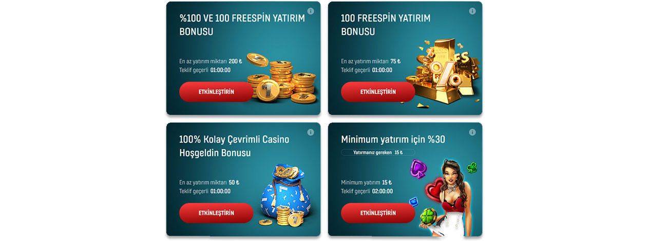 Online Casino Bonusları. 